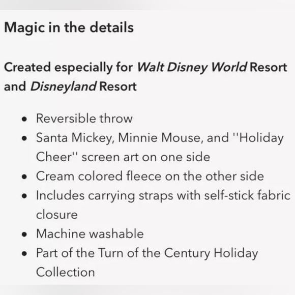 Disney Mickey & Minnie Throw - Picture 15 of 15